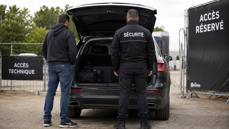 Sécurité événementielle : une nouvelle possibilité de contrôle aux accès véhicules