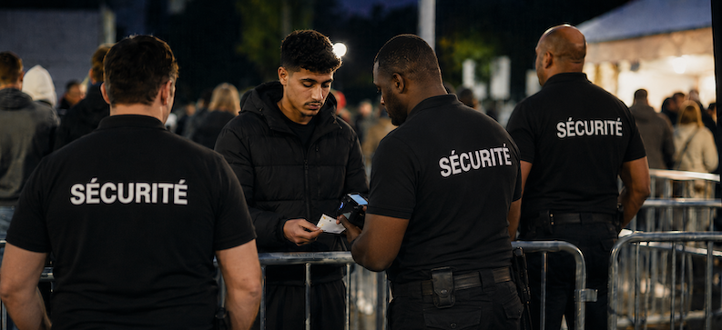Sécurité événementielle : le CNAPS contrôle le dispositif du concert de Bad Bunny au Vélodrome